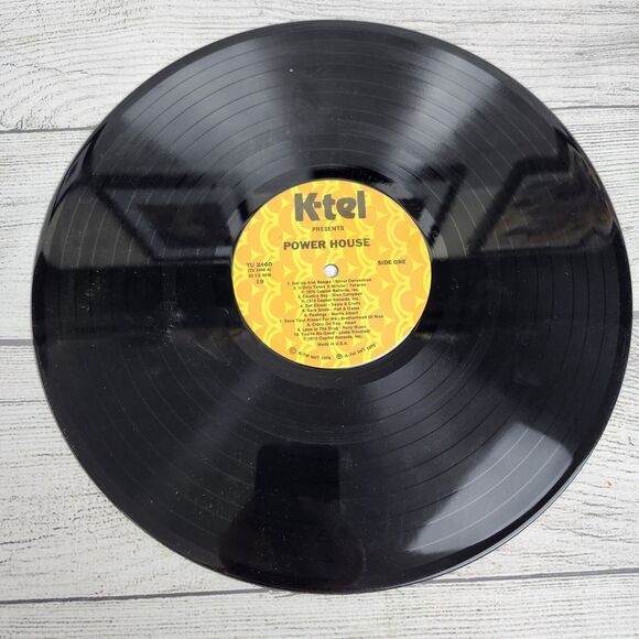 Various – Power House - 1976 - K-Tel TU 2460 Vinyl LP VG - 20 Hits - 20 Stars - Picture 10 of 11